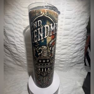 Custom 2nd Amendment Sublimation Tumbler 20oz Men